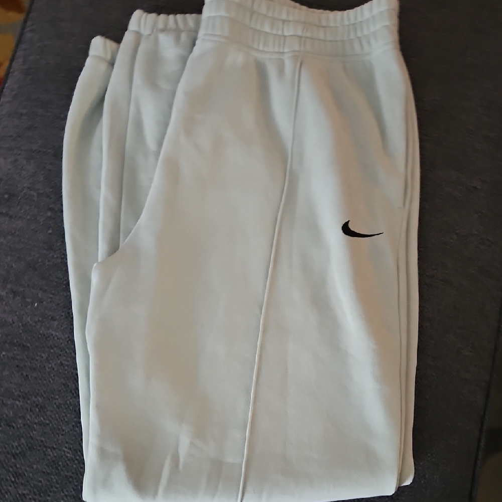 Mens Nike Sweatpants Light Green Size L